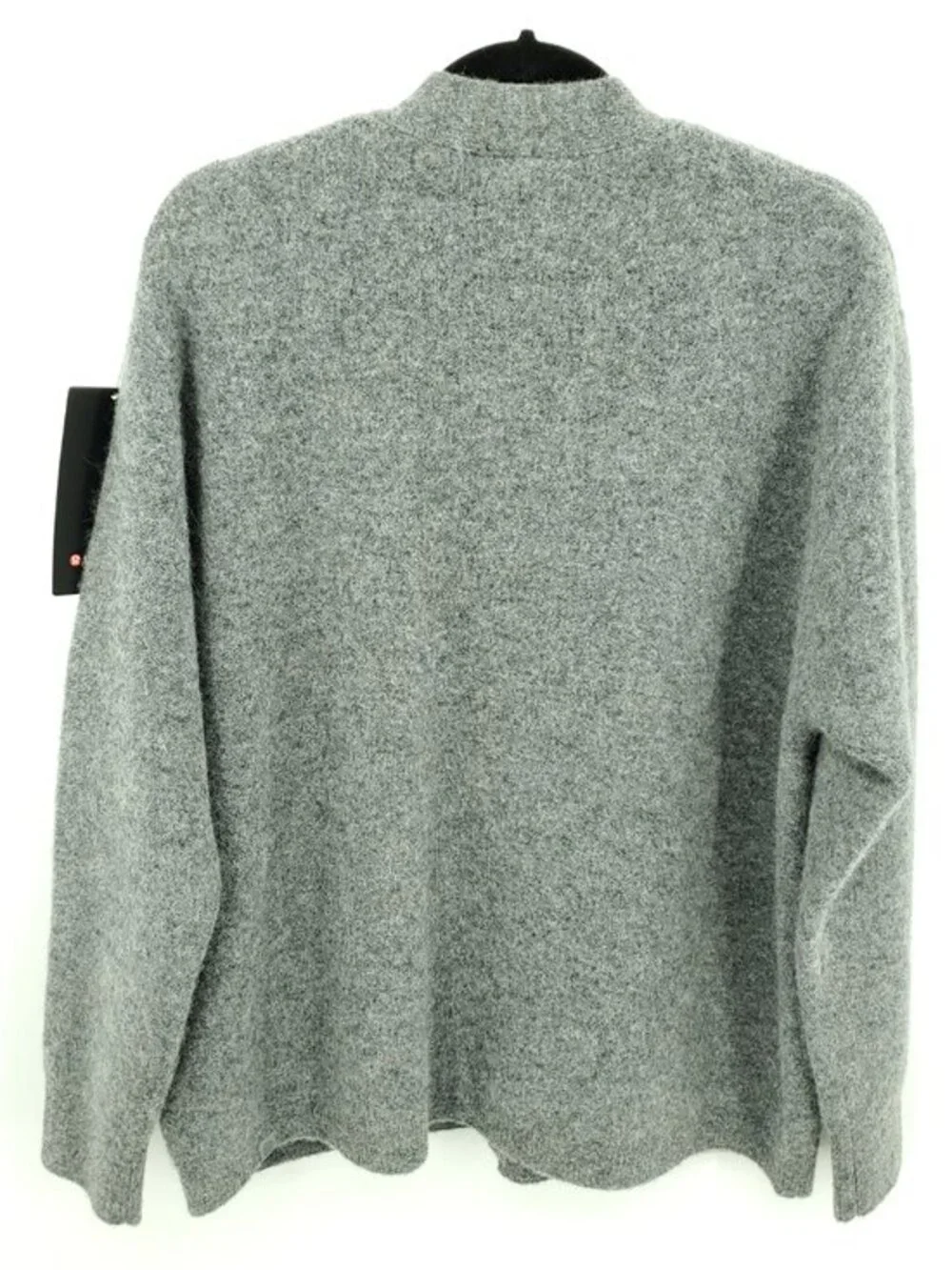 NWT Men's Lululemon Alpaca Wool-Blend Cardigan Sweater M Heathered Asphalt Grey